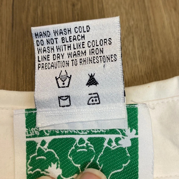 The Quacker Factory button down shirt/holiday/Noah’s Ark design size M - Picture 10 of 13